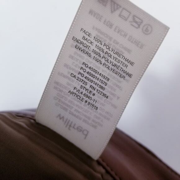 Aritzia Wilfred Soft Vegan Leather High Waisted Pants - Picture 11 of 13